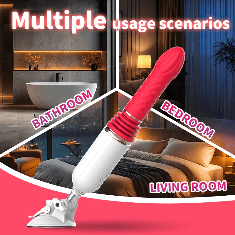 Automatic 9 Thrusting Dildo Machine with Hands-free Sucker - Image 4