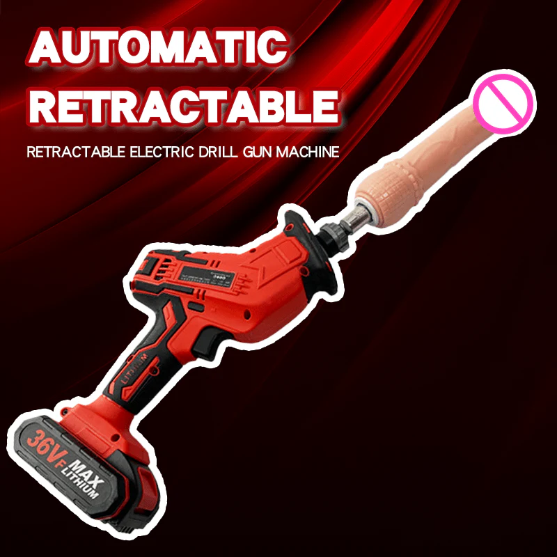 Automatic Retractable Electric Drill Dildo Machine - Image 2