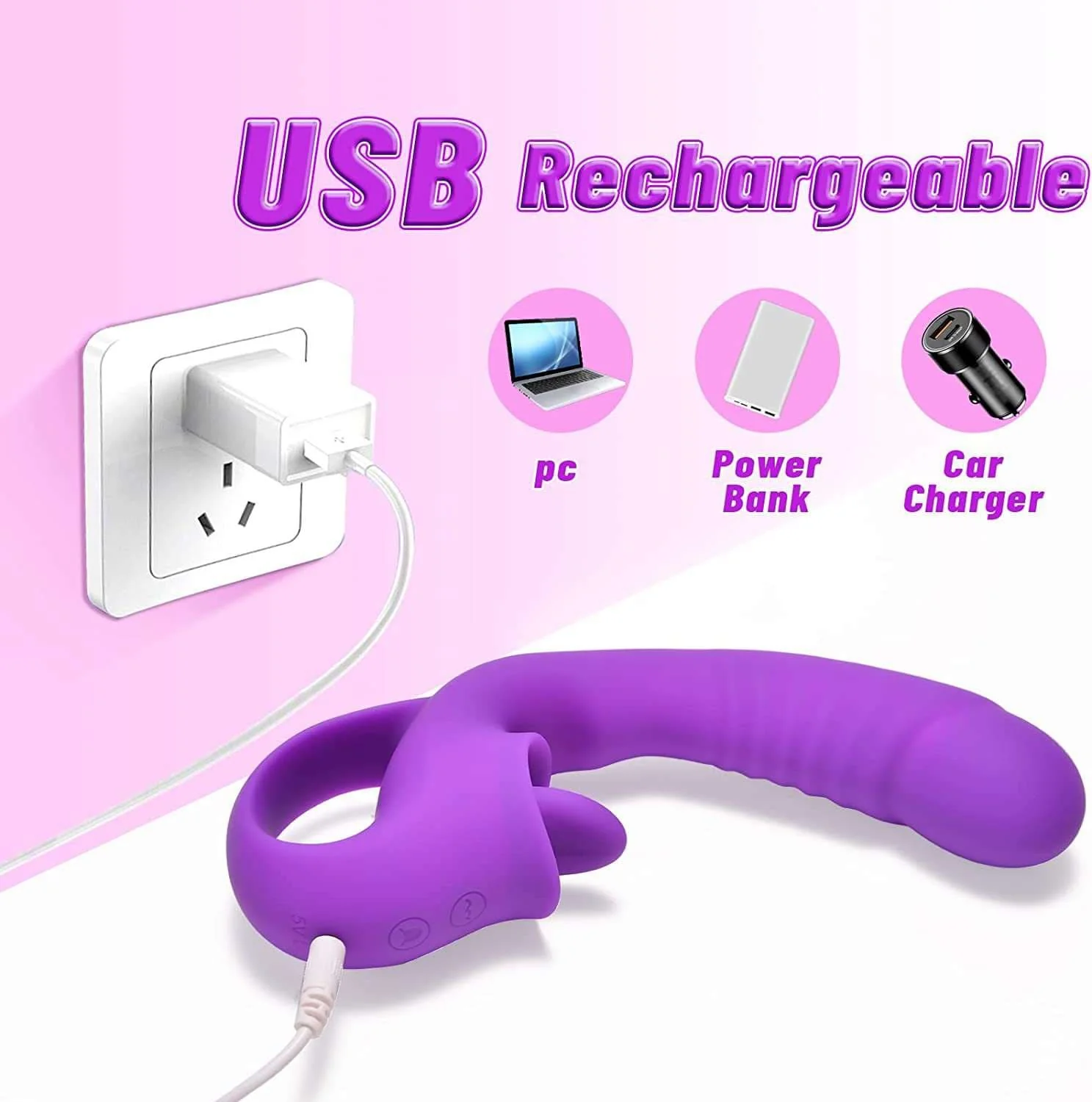 Ava 2-in-1 Tongue-licking Vibrator - Image 4