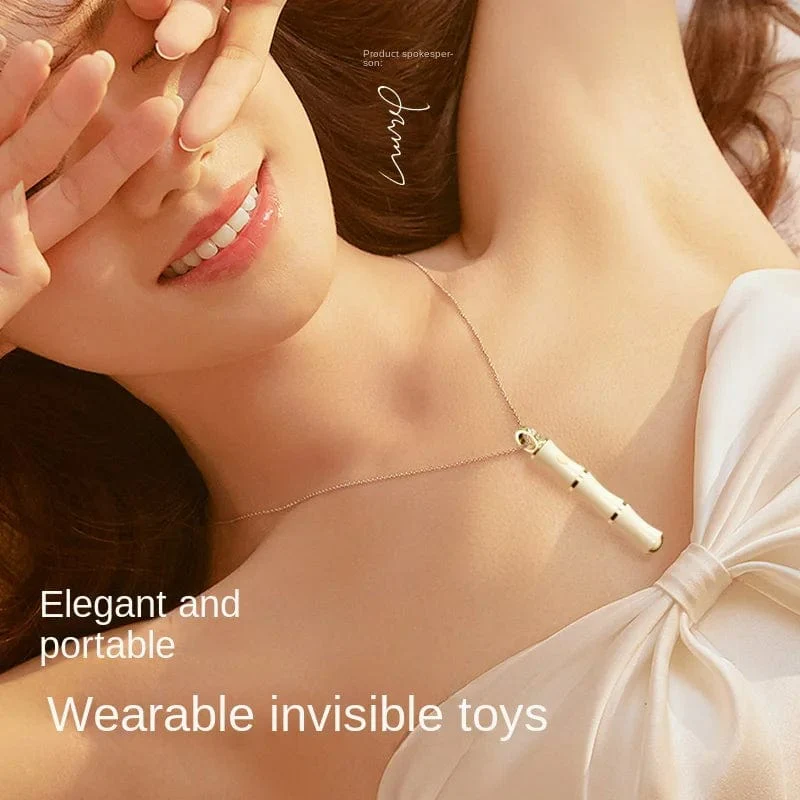 Bamboo Self Necklace Jumper Egg Female Vibrator - Image 3