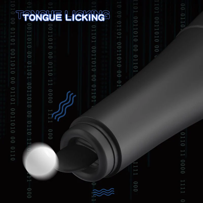 Baseball - Automatic Telescopic Dildo With Tongue Licking And Heating Function - Image 6