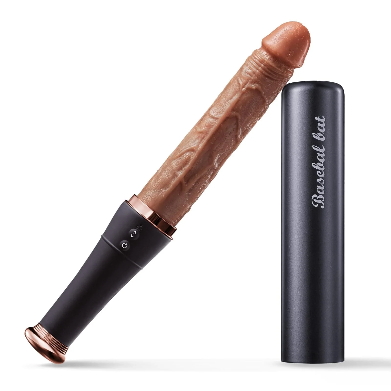 Baseball - Automatic Telescopic Dildo With Tongue Licking And Heating Function - Image 8