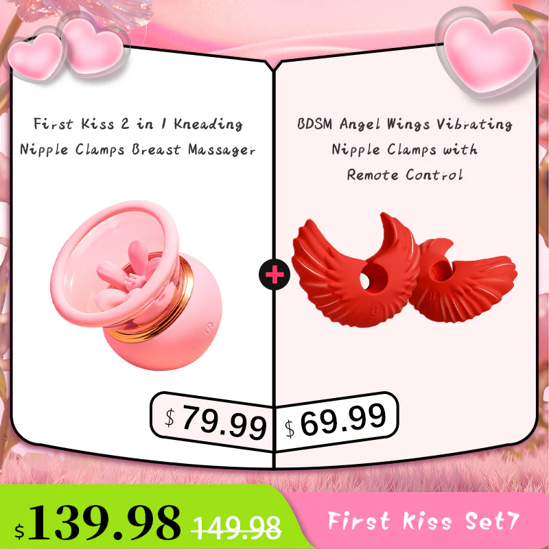 BDSM Angel Wings Vibrating Nipple Clamps with Remote Control - Image 9