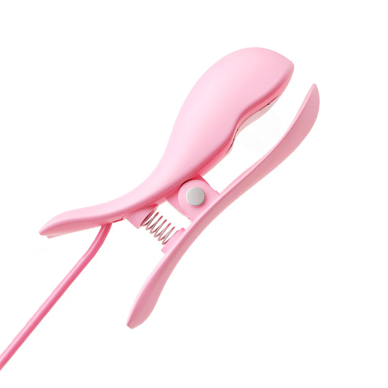BDSM Electric Shock Nipple Clamp Breast Massager - Image 7
