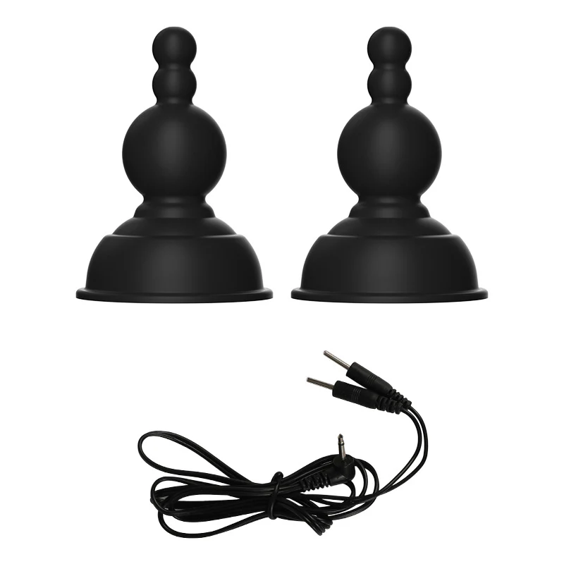 BDSM Electric Shock Silicone Nipple Stimulator with Remote Control - Image 13