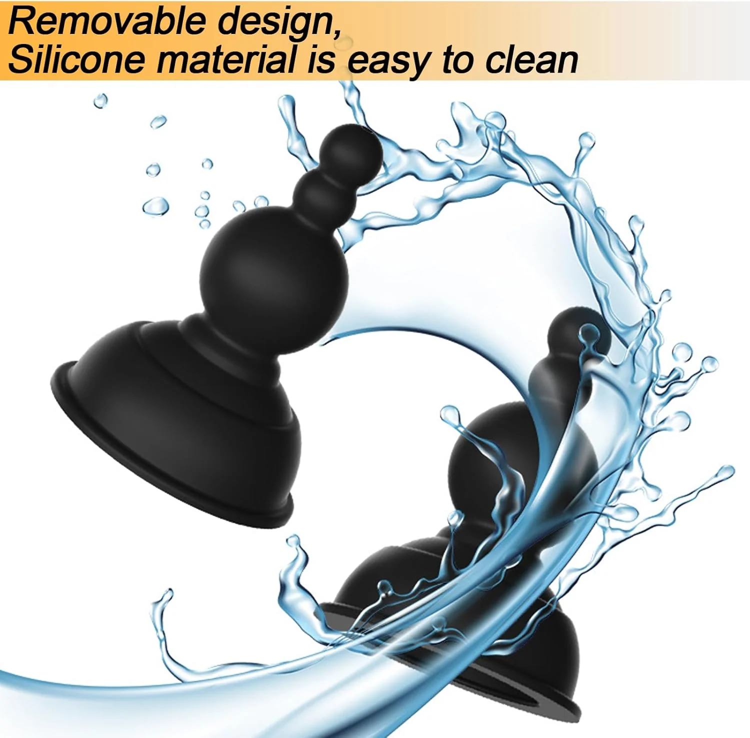 BDSM Electric Shock Silicone Nipple Stimulator with Remote Control - Image 6