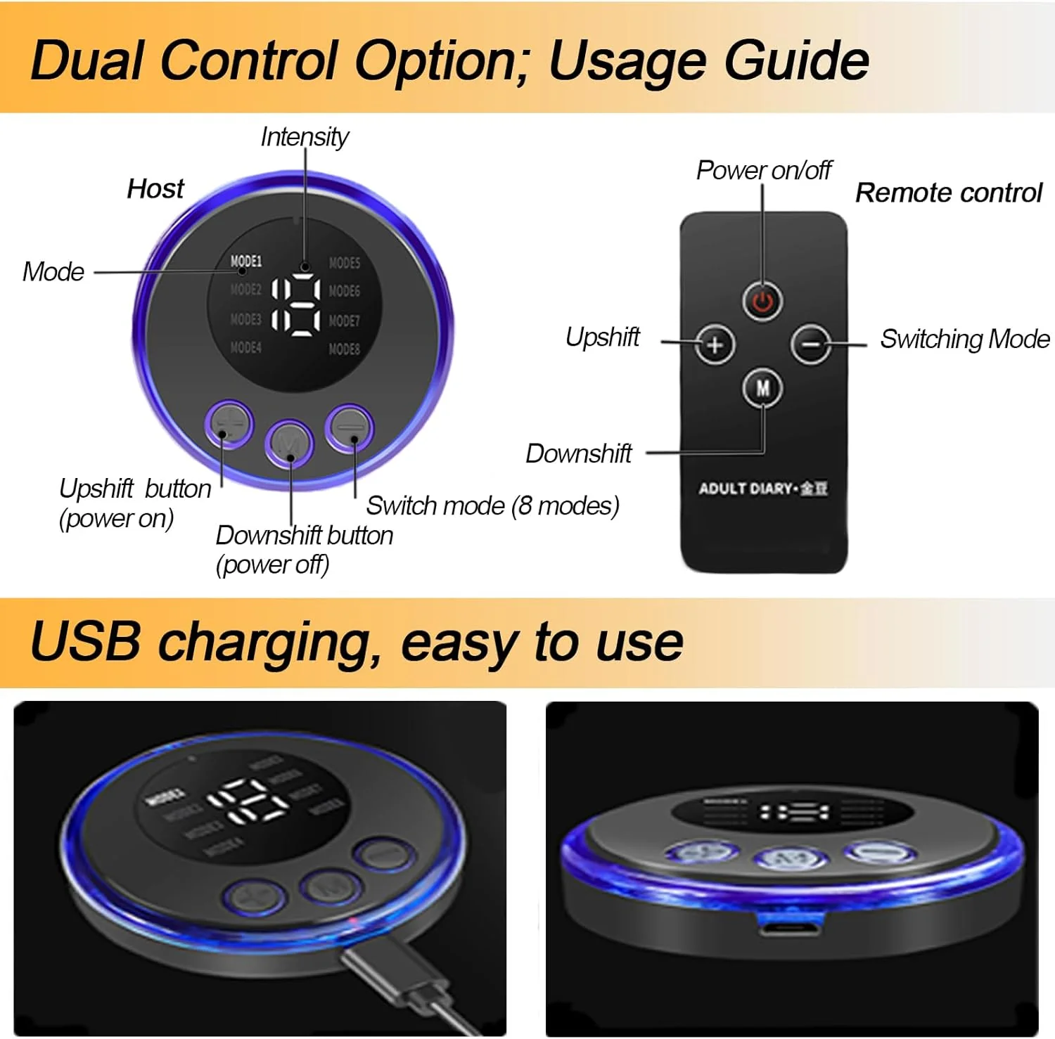 BDSM Electric Shock Silicone Nipple Stimulator with Remote Control - Image 7