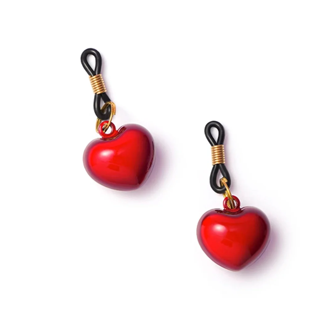BDSM Heart - Shaped Nipple Clamps Bells - Image 14