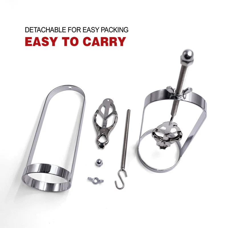 BDSM Metal Adjustable Clit Nipple Clamps - Image 9