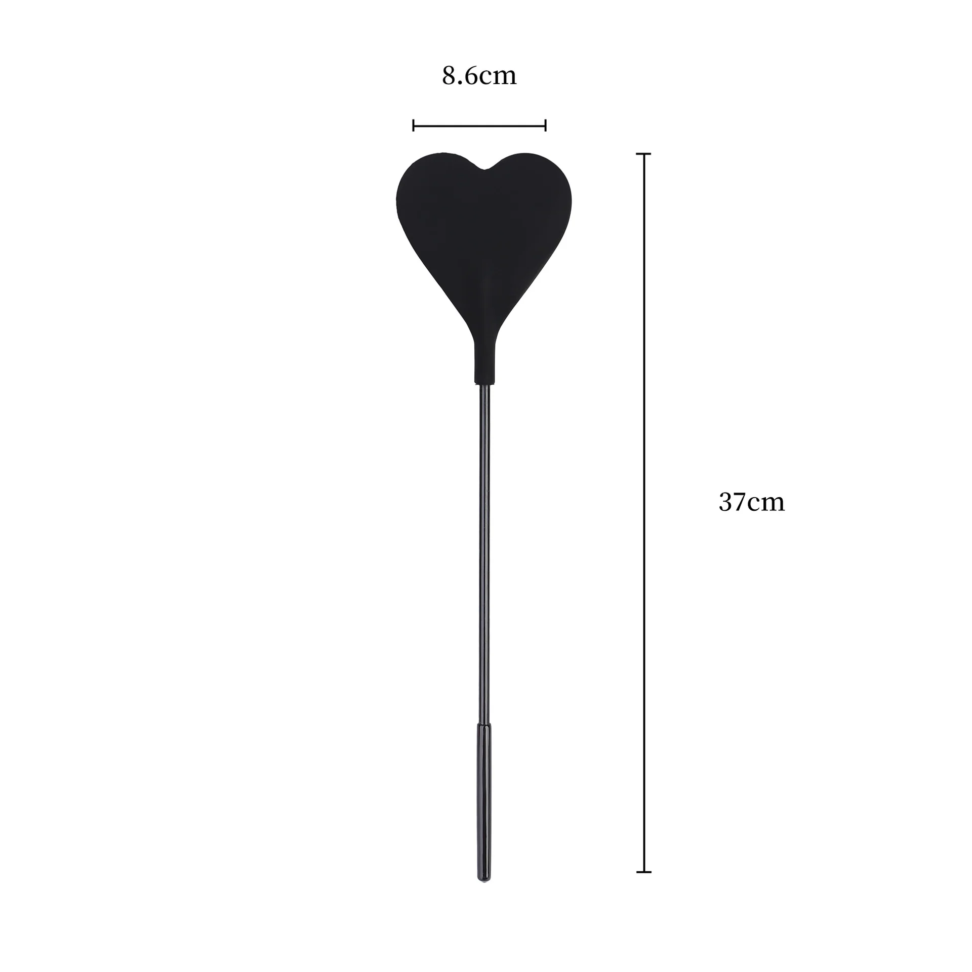 BDSM Pu Leather Love Shaped Sex Paddles - Image 4