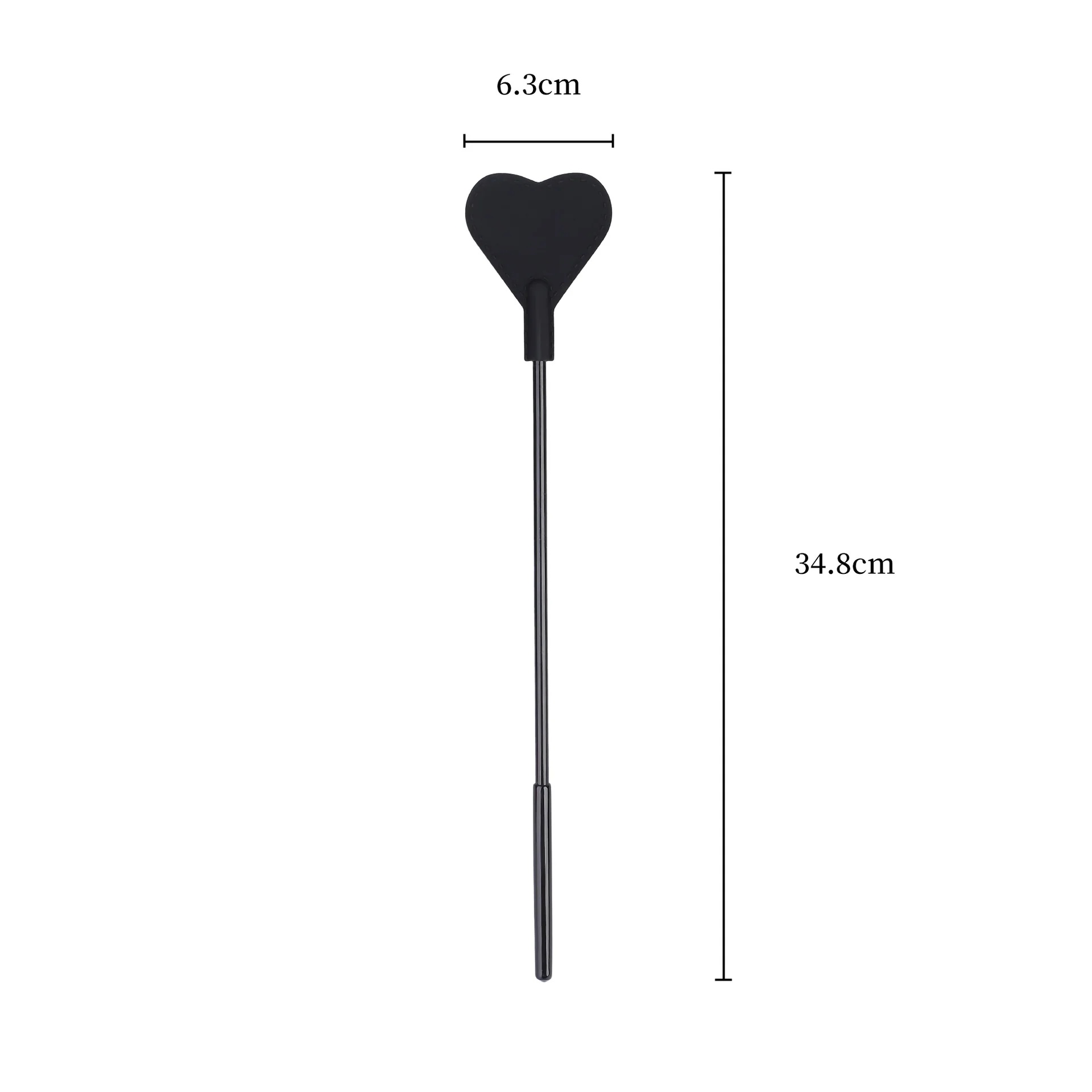 BDSM Pu Leather Love Shaped Sex Paddles - Image 5