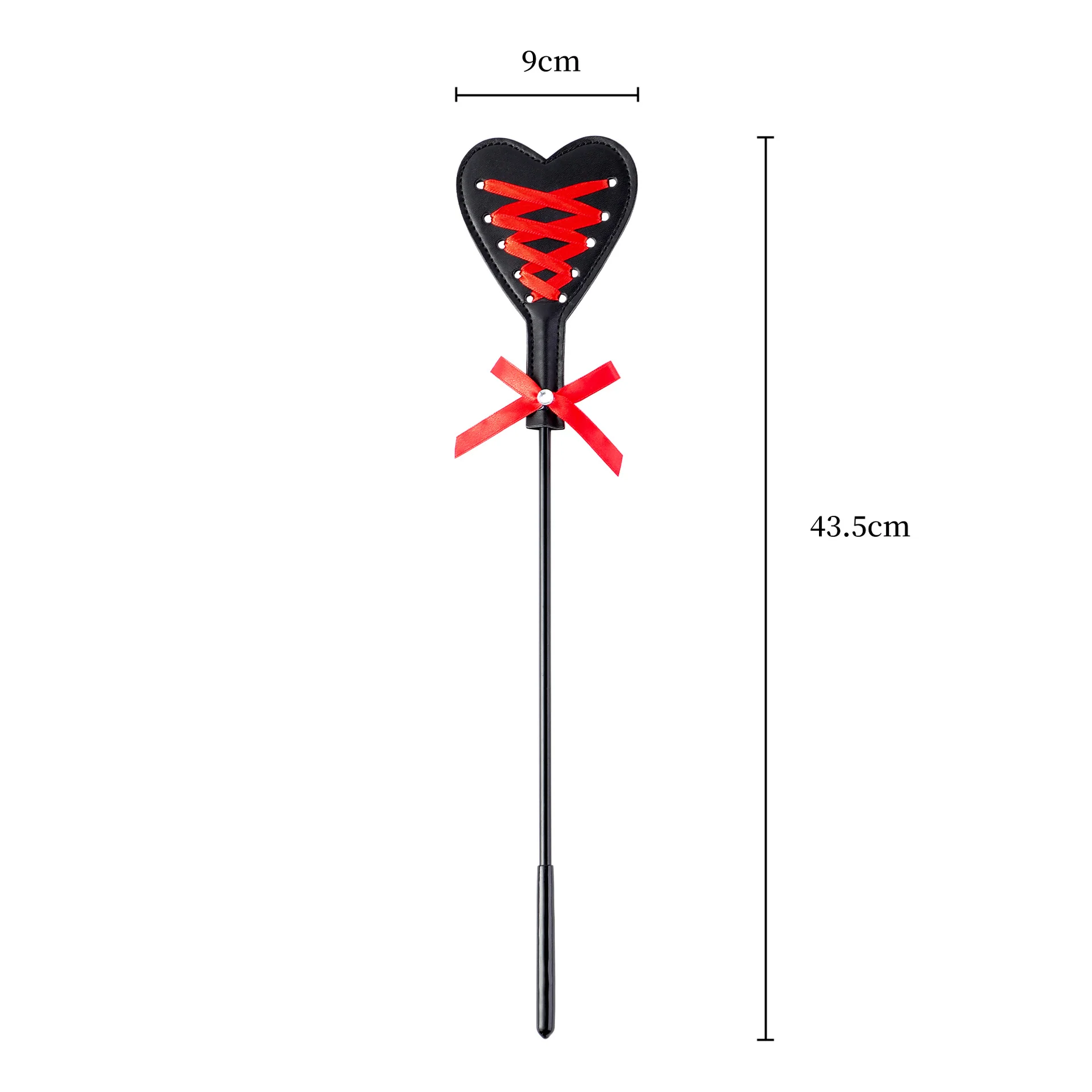 BDSM Pu Leather Love Shaped Sex Paddles - Image 6