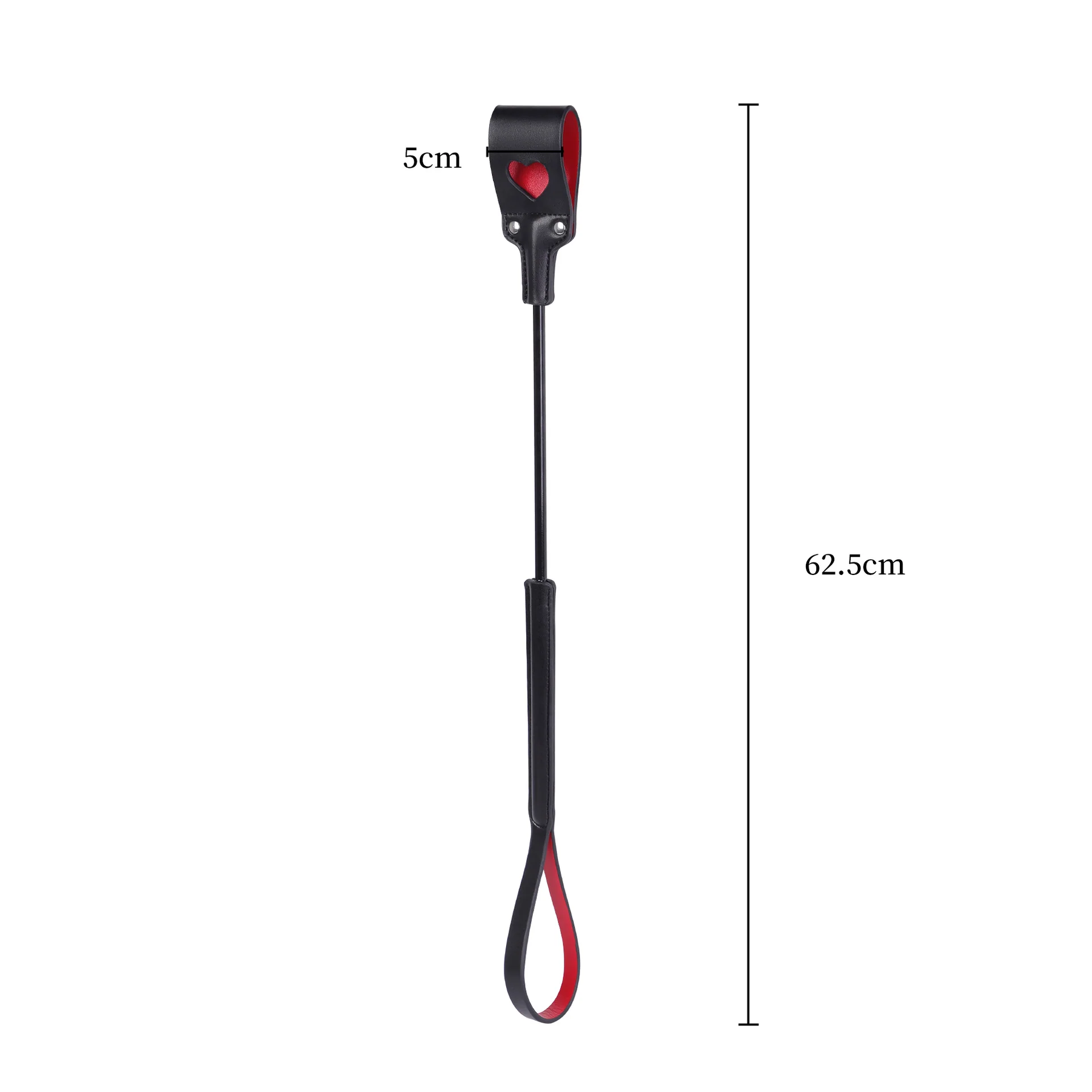 BDSM Pu Leather Love Shaped Sex Paddles - Image 7