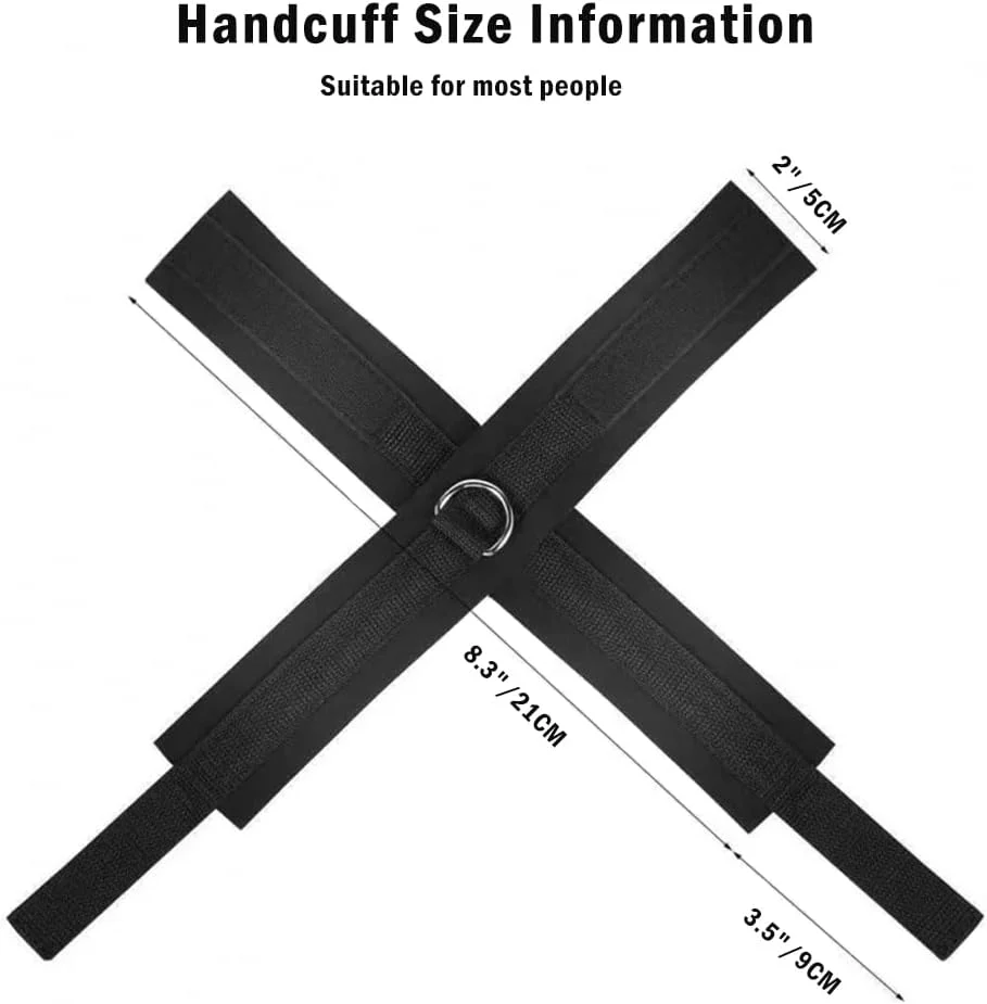 BDSM Sex Swing Bondage Handcuff Restraint set For couple - Image 4