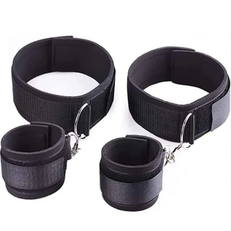 BDSM Wrist-to-Thigh Bondage Adjustable Sex Cuffs For Bedroom sex - Image 7