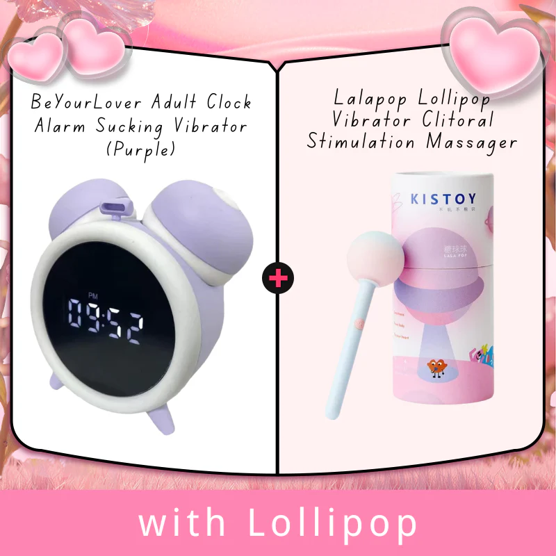 BeYourLover Adult Clock Alarm Sucking Vibrator App Remote Control - Image 19