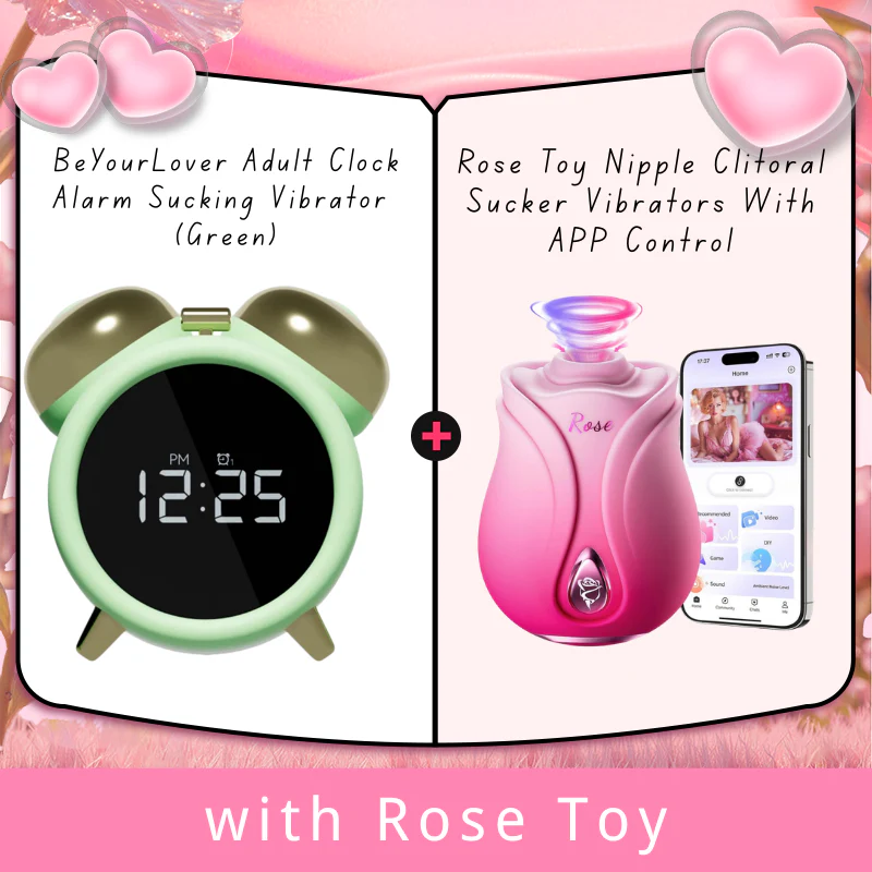 BeYourLover Adult Clock Alarm Sucking Vibrator App Remote Control - Image 24