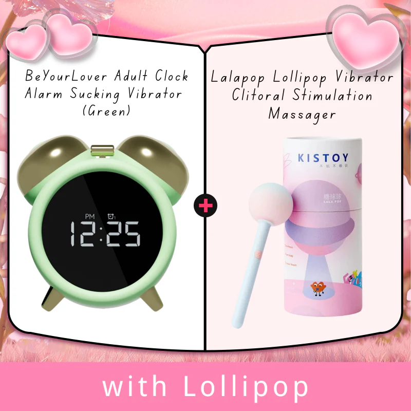 BeYourLover Adult Clock Alarm Sucking Vibrator App Remote Control - Image 27