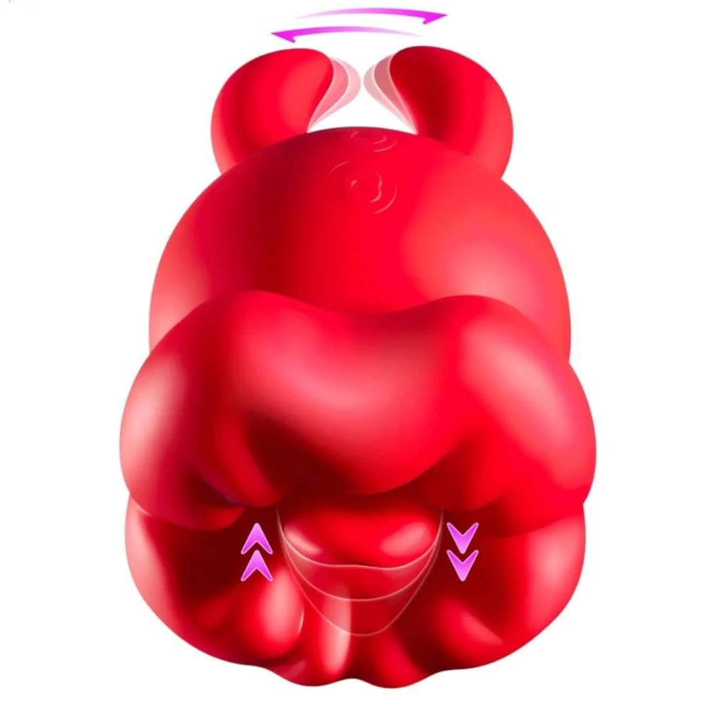 Big Mouth 2 In 1 Tongue Vibrator Clitoral Vibrator with 10 Tongue Licking Vibrating Modes - Image 8