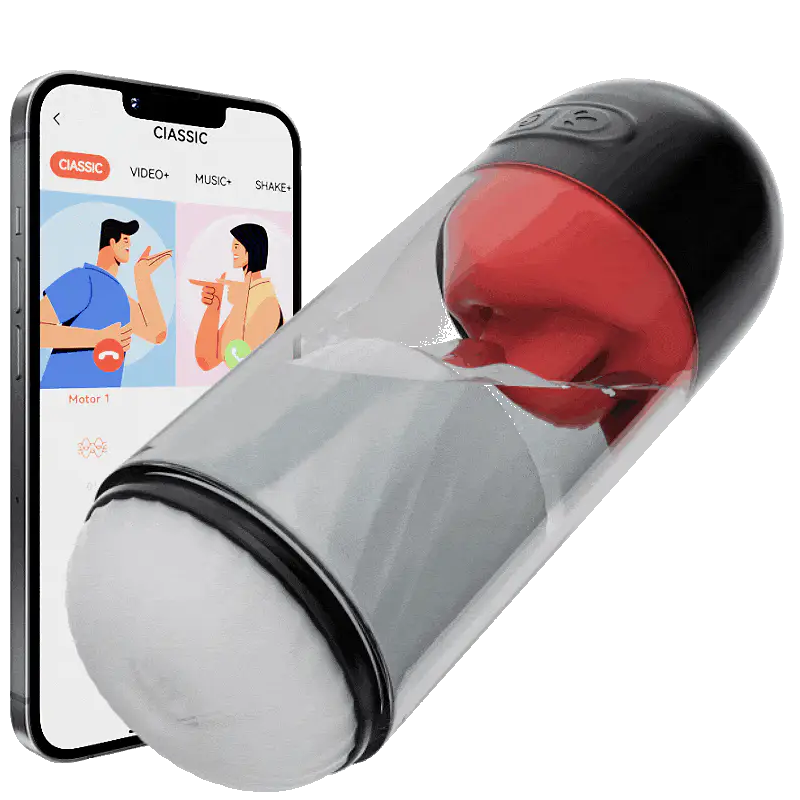 Blowjob Water-bath Male Masturbator 9-Mode Licking APP Control - Image 2
