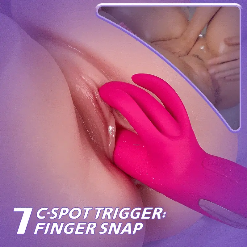 Bunny Clitoris 7 Snapping 10 Tapping Clitoral G Spot Vibrator - Image 2