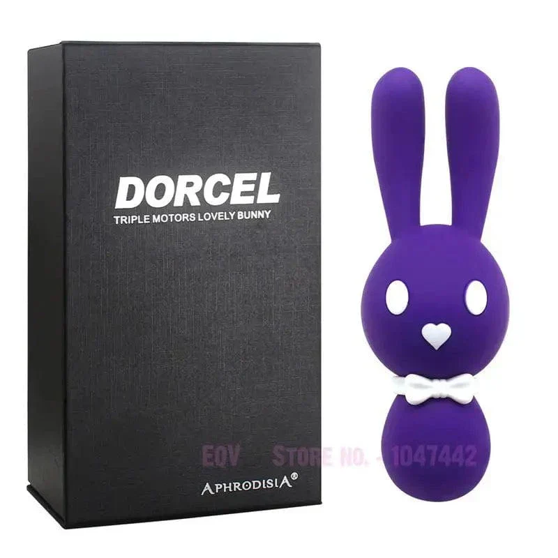 Bunny Vibrator Nipple Clamps Estimulador Clitoris Vibrator - Image 3