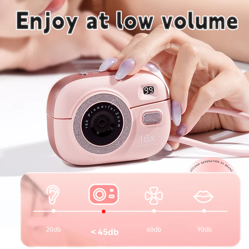 CCD Camera-shaped Split Clitoris Sucking & G-spot Vibrator - Image 5