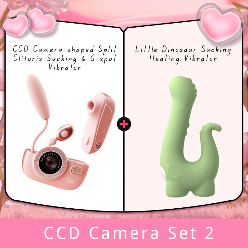 CCD Camera-shaped Split Clitoris Sucking & G-spot Vibrator - Image 8