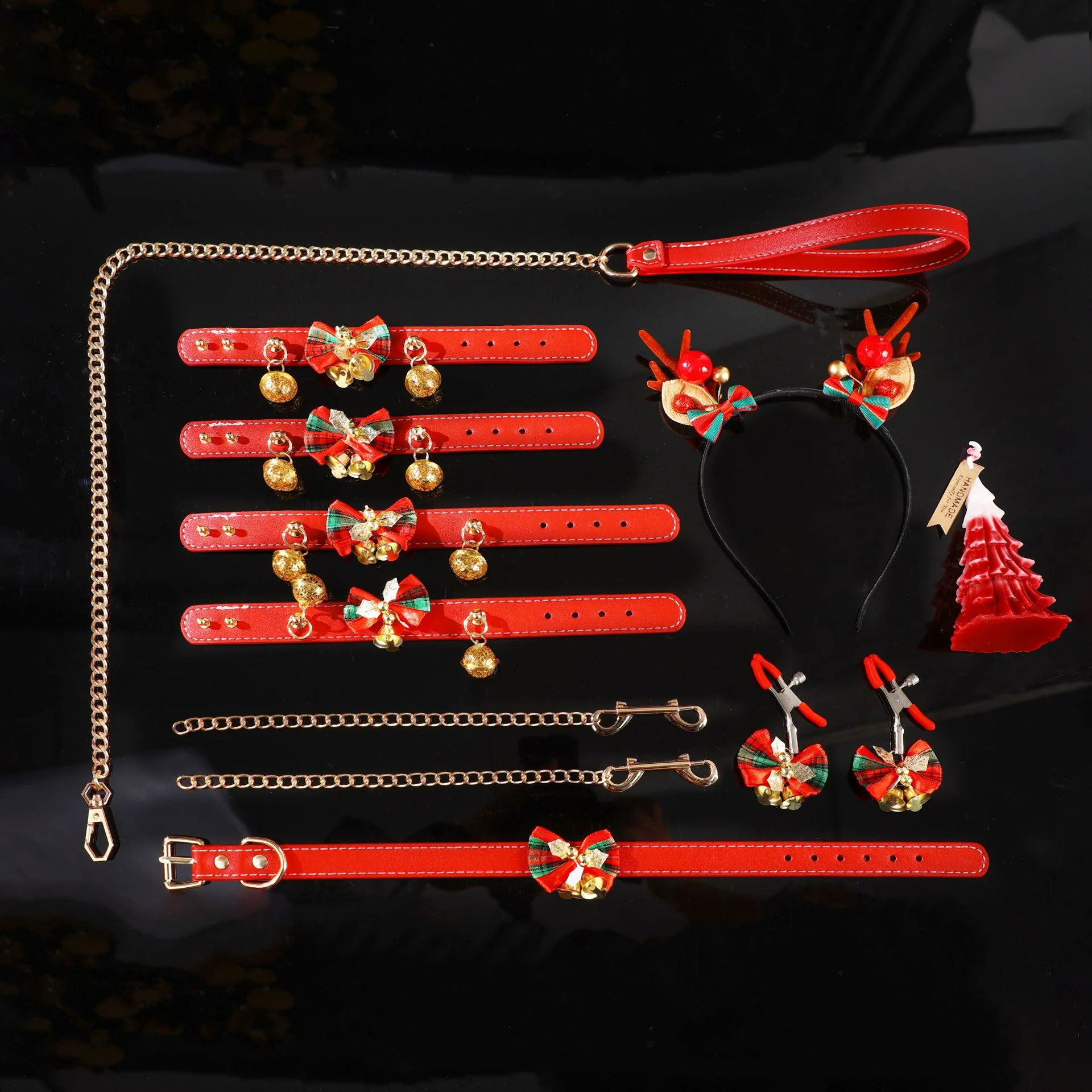Christmas-themed Bondage SM Flirting 6PCS Set - Image 15