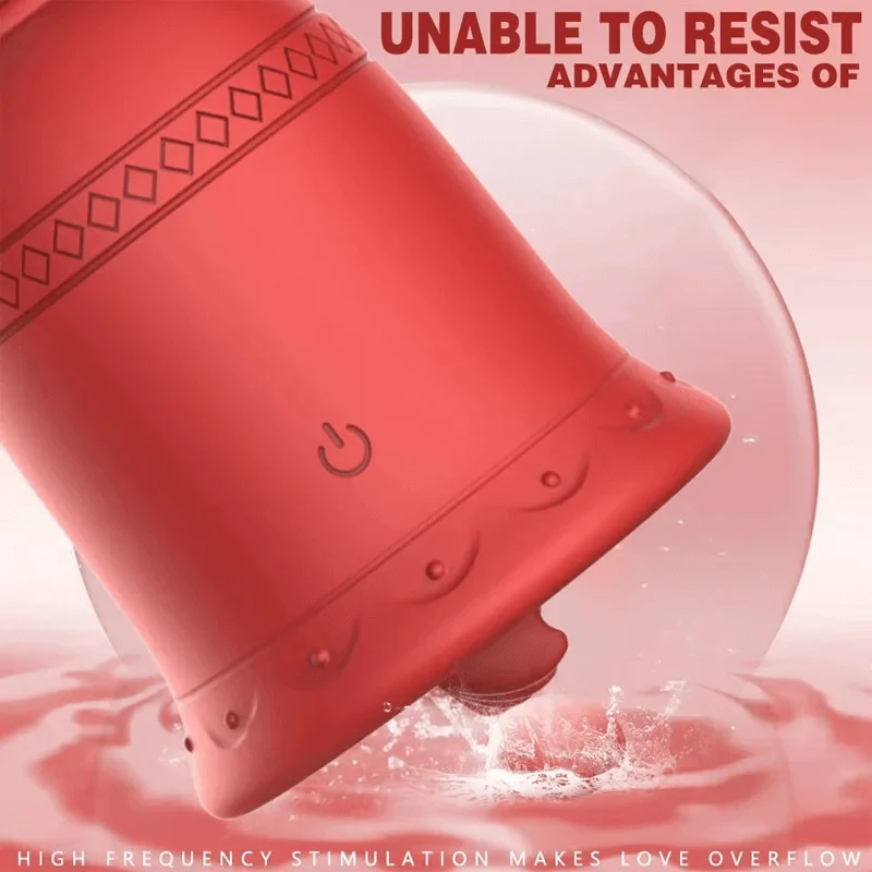 Christmas Tongue Licking Sucking Vibrator APP Controlled Clitoral Stimulator for Women - Image 4