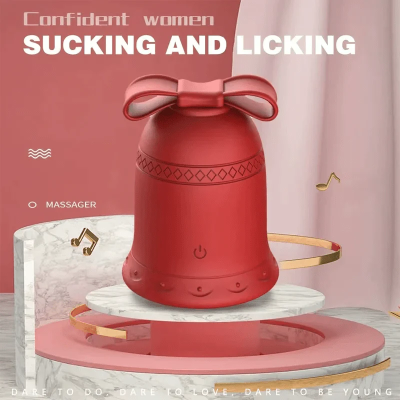 Christmas Tongue Licking Sucking Vibrator APP Controlled Clitoral Stimulator for Women - Image 5