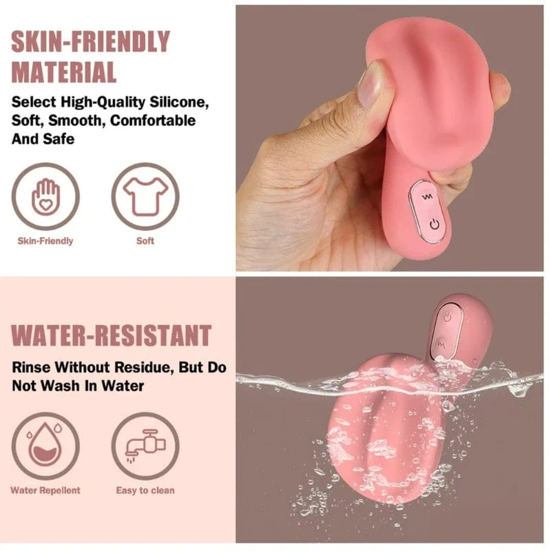 Clitoral Stimulator Mini Vibrator with 10 Vibrating Modes G Spot Nipple Masturbator - Image 6
