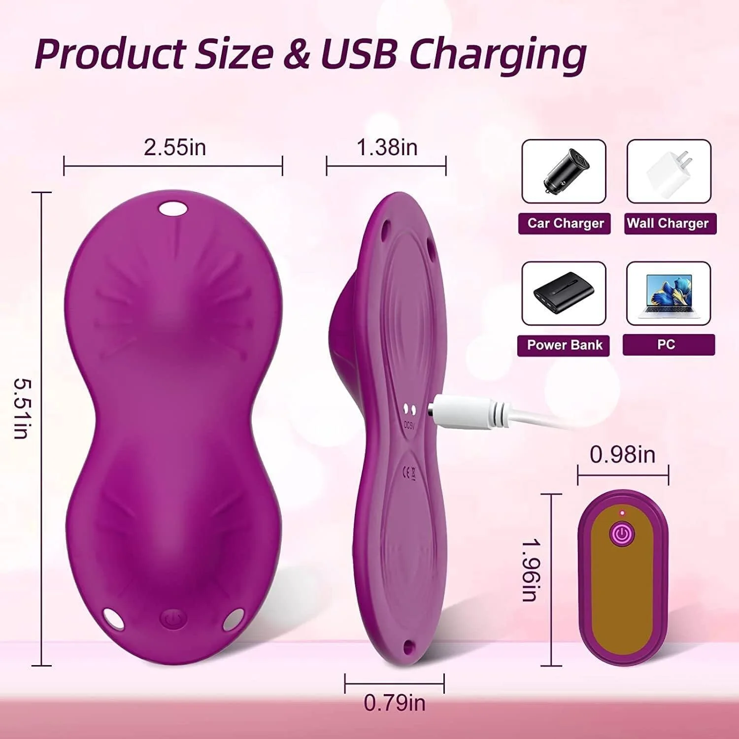 Cushion Vibrator for Women Clitoris Stimulator Anal Vibrator - Image 3