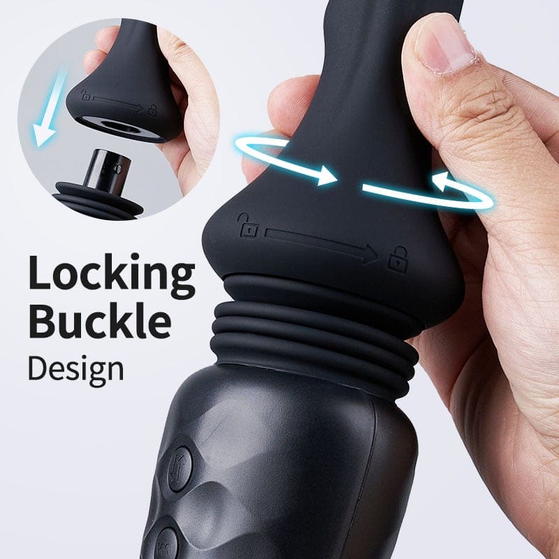 Dark Knight - 13.39In Powerful Vibrating Auto Thrusting Dildo Machine - Image 4