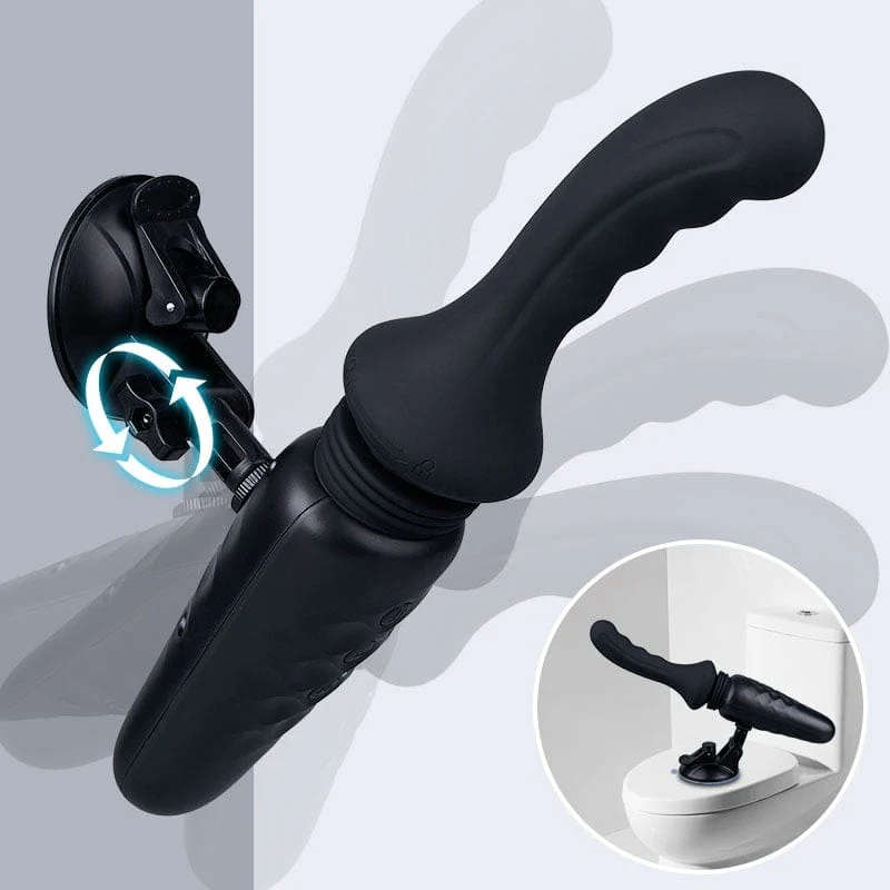 Dark Knight - 13.39In Powerful Vibrating Auto Thrusting Dildo Machine - Image 9