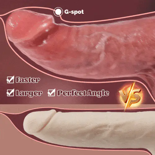 Derek Curved Glans Free Lubricant P and G Spot Stimulation Realistic Anal Dildo Thrusting Heating Vibrating - Image 5