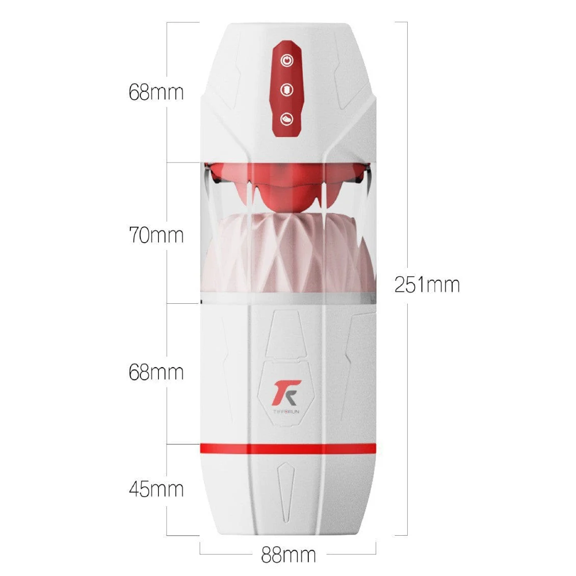 3 In 1 Detachable Fully Automatic Tongue Licking Suction Vibration Male Stroker - Image 7
