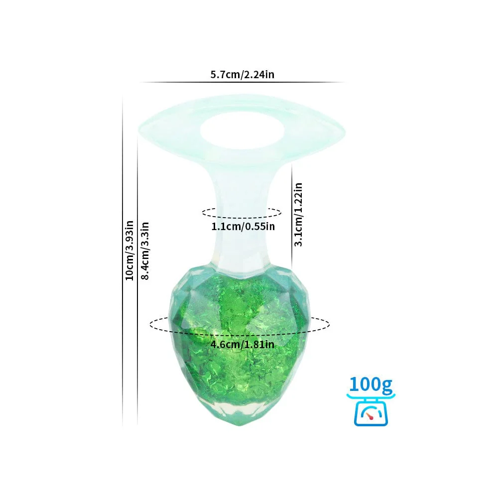 Diamond Crystal Rainbow Wearable Butt Plug Anal Sex Toy - Image 22