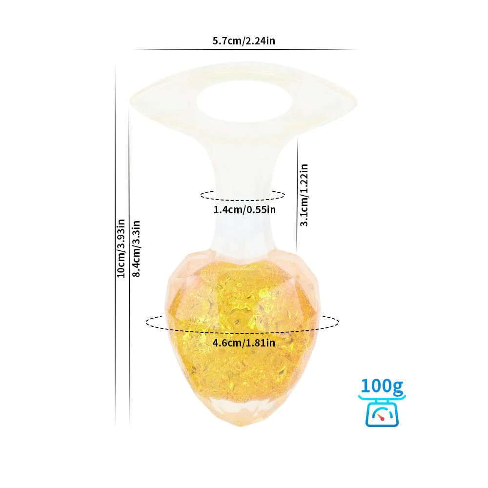 Diamond Crystal Rainbow Wearable Butt Plug Anal Sex Toy - Image 26