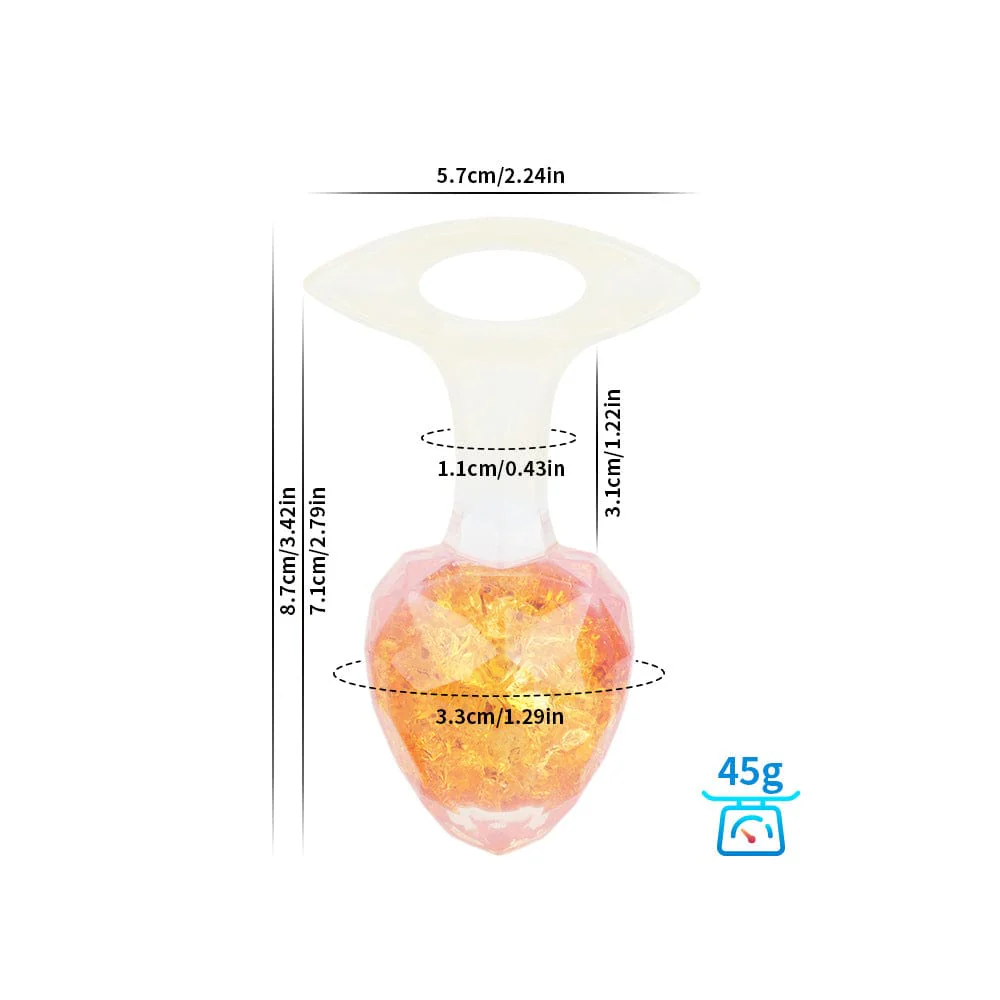 Diamond Crystal Rainbow Wearable Butt Plug Anal Sex Toy - Image 31