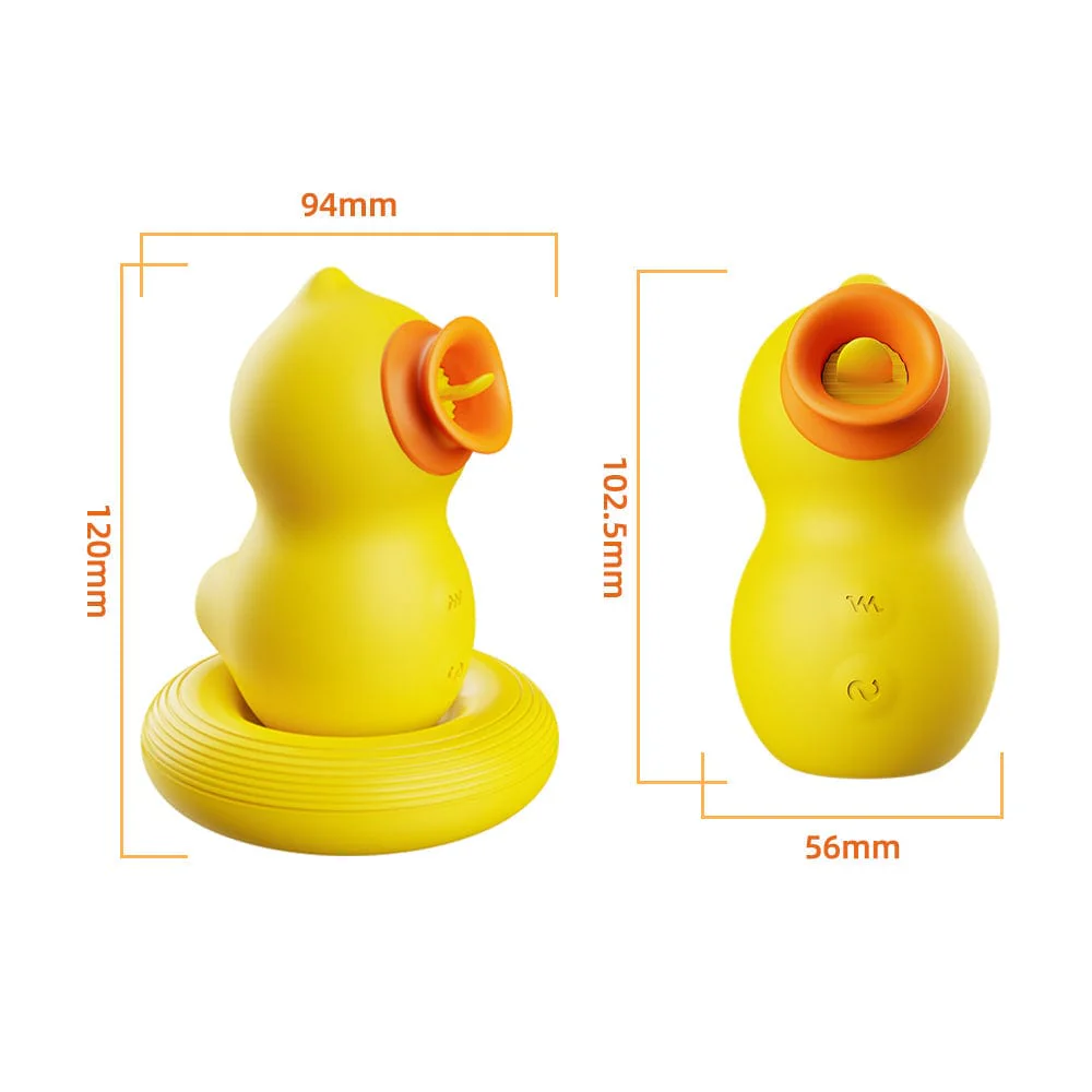 Duckling 7 Frequency Sucking Tongue Licking Masturbator - Image 6