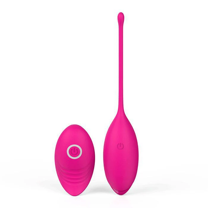 Egg Skipping Women's Masturbation with Remote Control - Image 4