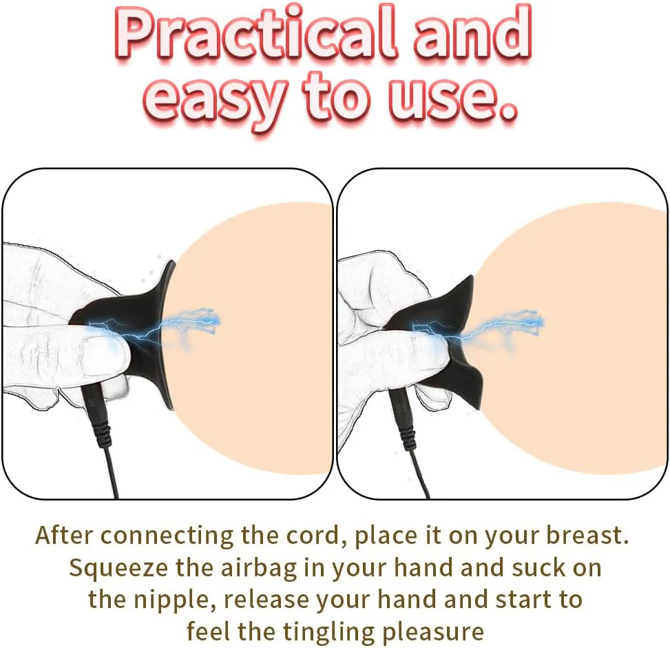 Electric Shock Nipple Clamps Toys With Remote Control - Image 4