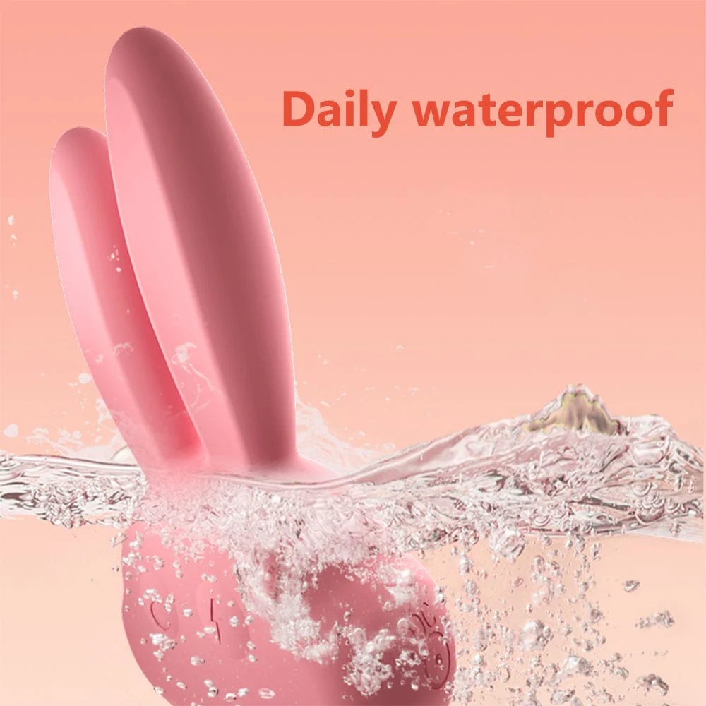 Electric Shock Rabbit Vibrator Cute Shaped Nipple Massager Clitoris Stimulator - Image 5