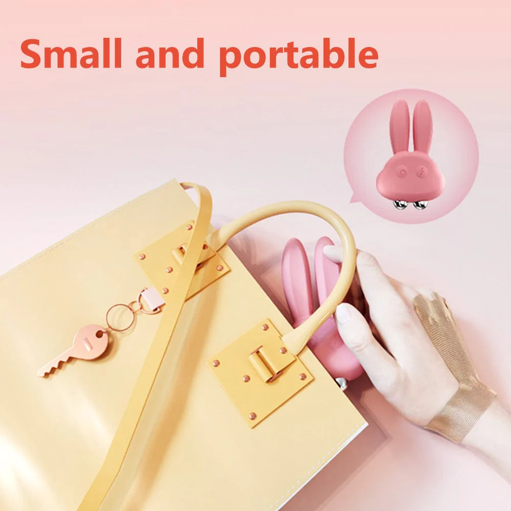 Electric Shock Rabbit Vibrator Cute Shaped Nipple Massager Clitoris Stimulator - Image 7