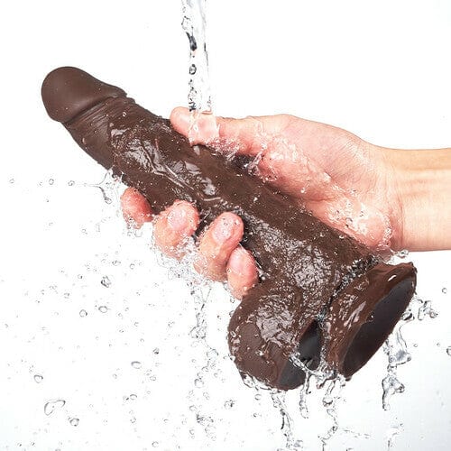 K05 Emulated Black Coffee Masculine Wireless Telescopic Rotating Vibrating Rod - Image 3