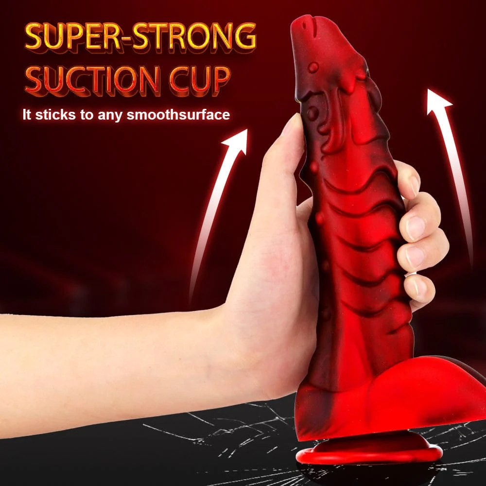 Faucet Soft Silicone Mixed Color Artificial Dildo - Image 2