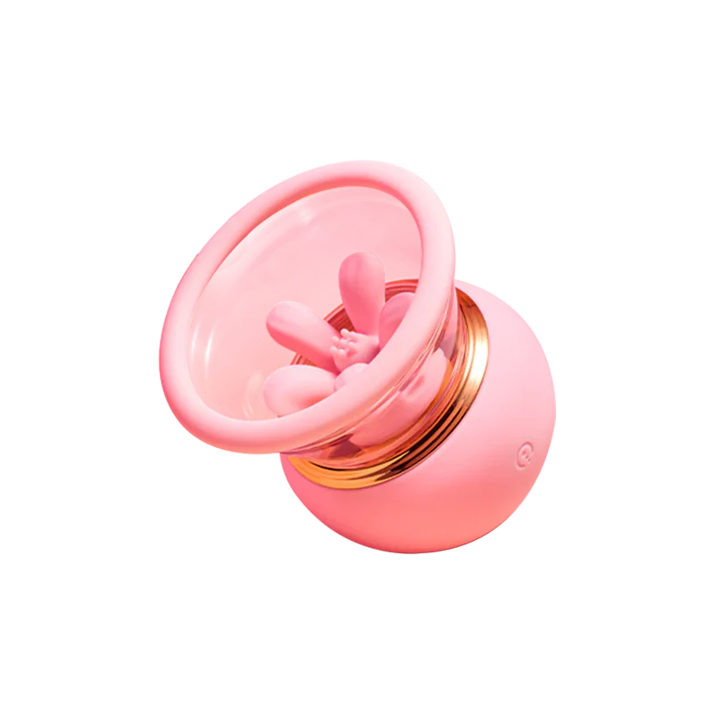 First Kiss 2 in 1 Kneading Nipple Clamps Breast Massager - Image 17