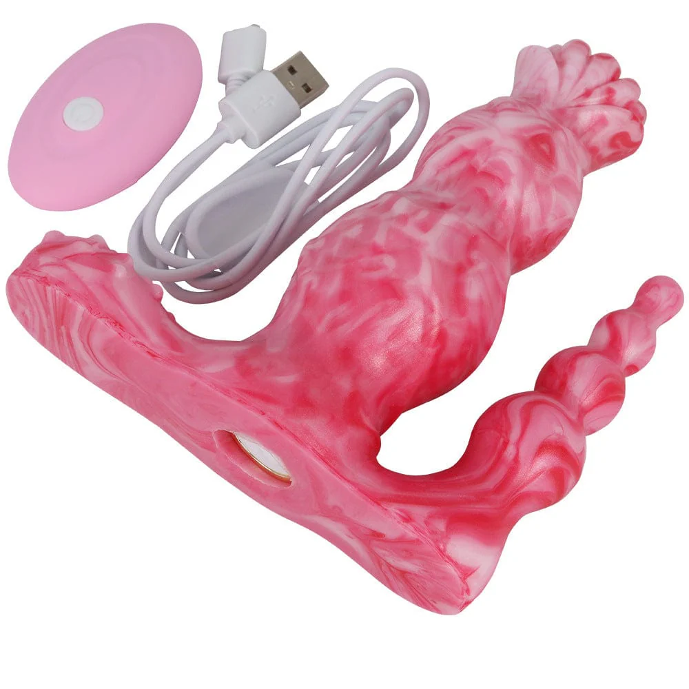 10 Frequency Vibration Simulation Wireless Remote Control Electric Dildo - Image 3