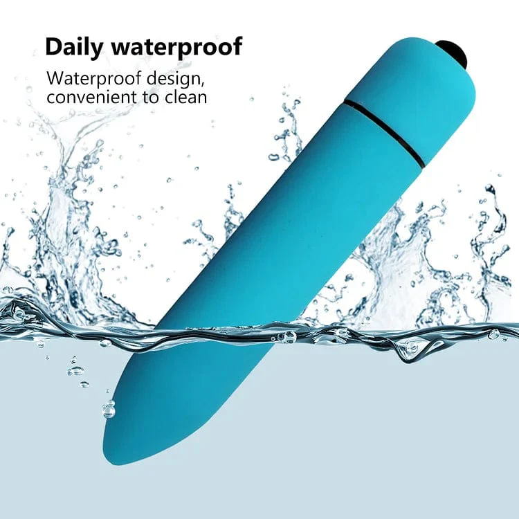 【Free Gift】Fun Vibrator Mini Bullet Jump Egg Ten Frequency Vibration Tip Frosted Bullet - Image 4